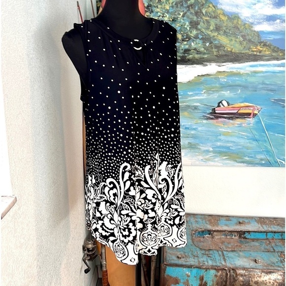 ⭐️HP🎉NWT,Sami & Jo,Lightweight, Pull-On Top, Dress Up or Down, Size 1X - Picture 7 of 8